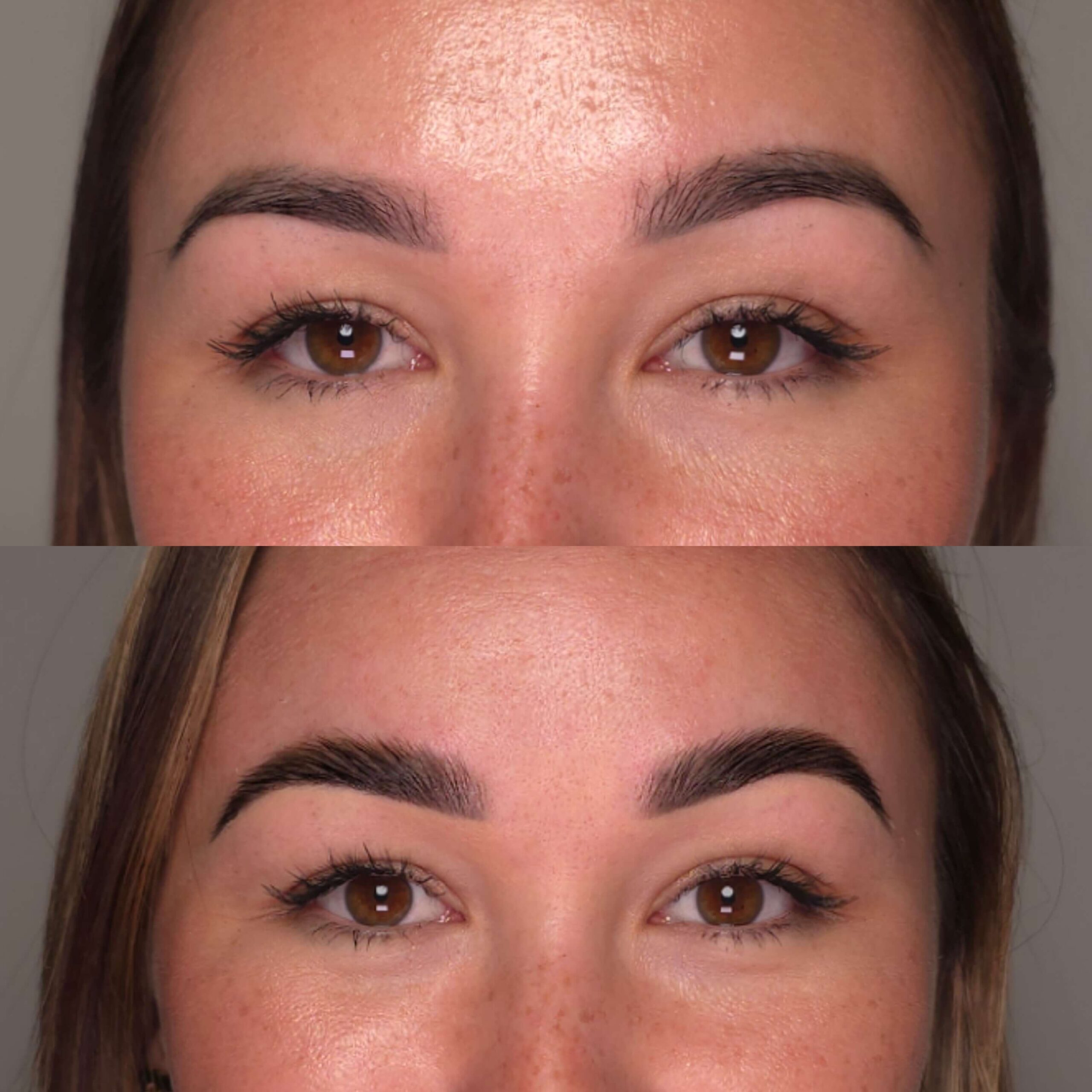 Henna pudrowa brwi w Krakowie – delikatny i naturalny efekt cieniowania.