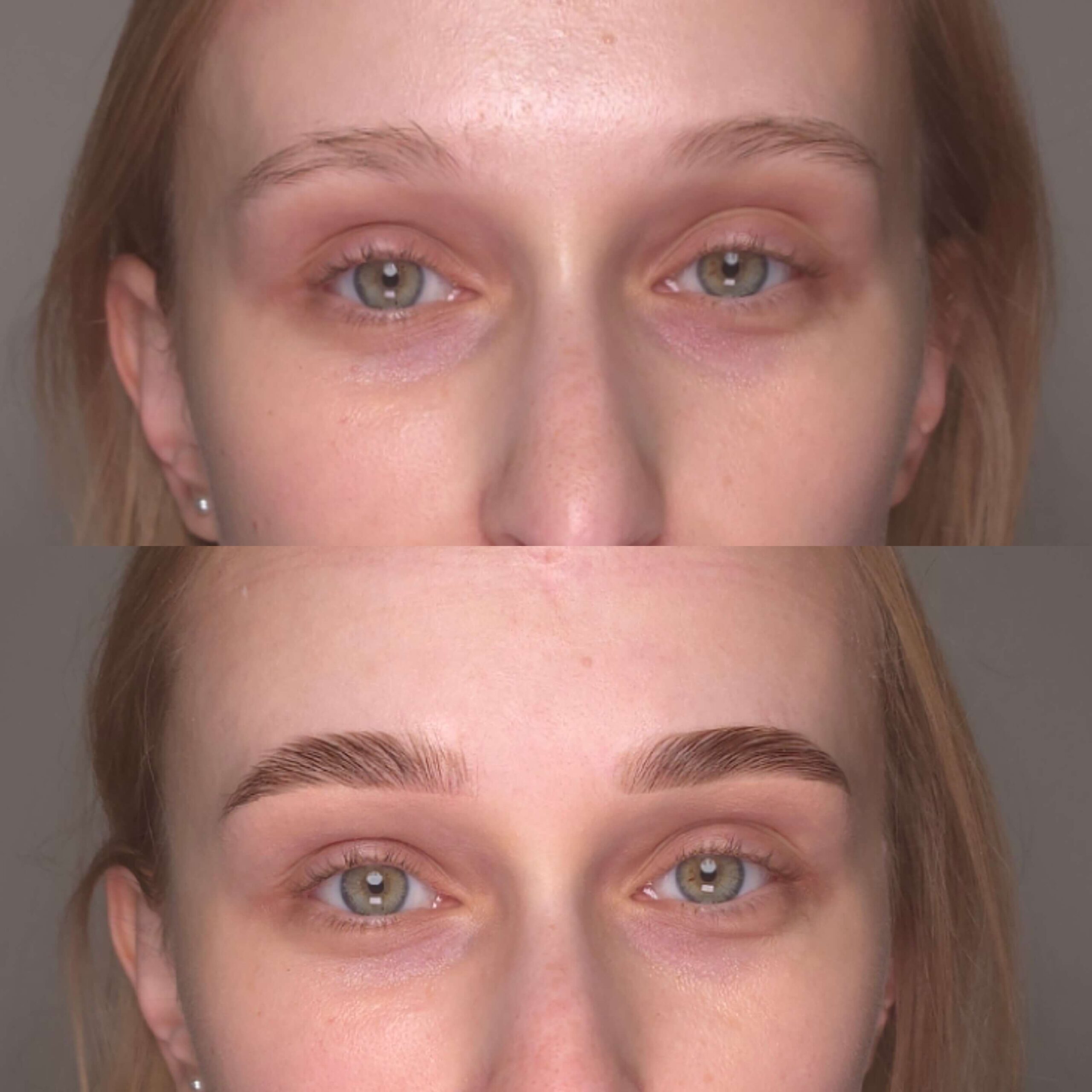 Profesjonalna stylizacja brwi w Krakowie – podkreślenie naturalnego kształtu.