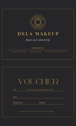 Voucher na lekcje makijażu w Krakowie – nauka makijażu krok po kroku.