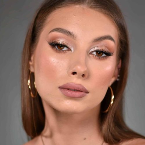 Makijaż okolicznościowy na wesele wykonany przez DelaMakeup w Krakowie